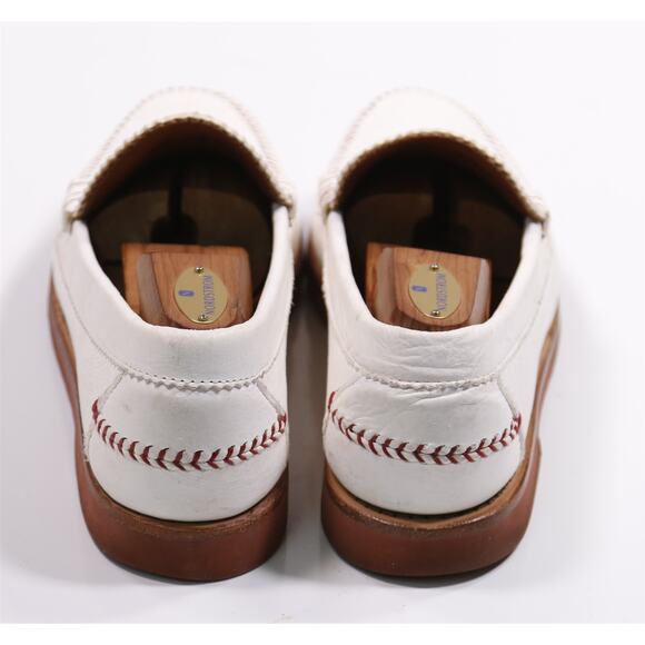 Allen Edmonds Doubleday Baseball Leather Penny Loafers Men's US 9.5 D - Picture 6 of 11